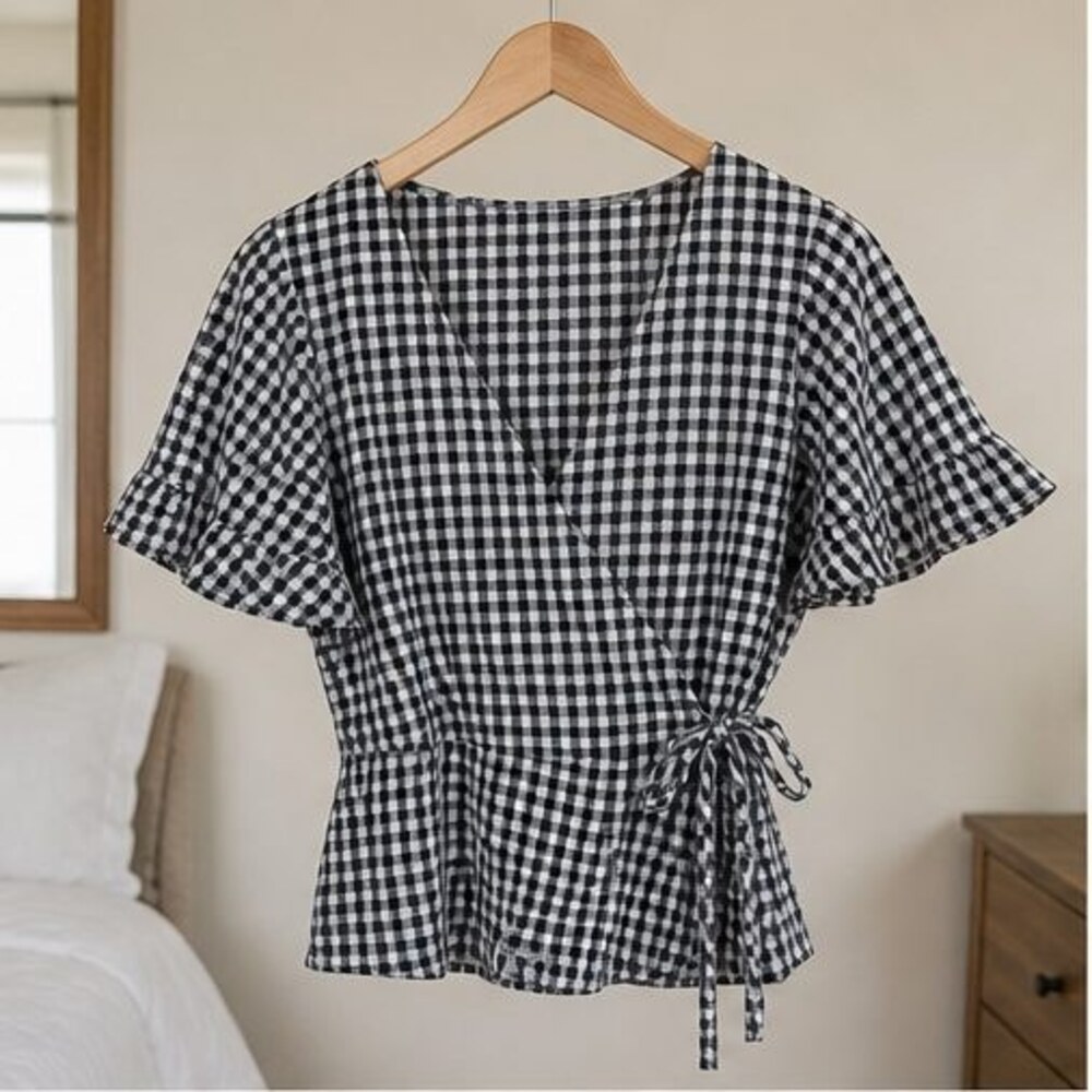 Ivory Peplum Top